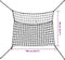 vidaXL - Hooinetten - 2 - st - 100x90 - cm - rechthoekig - polypropeen - zwart