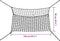 vidaXL - Hooinetten - 2 - st - 150x90 - cm - rechthoekig - polypropeen - zwart