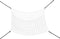 vidaXL - Hooinetten - 2 - st - 200x120 - cm - rechthoekig - polypropeen - wit