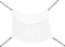 vidaXL - Hooinetten - 2 - st - 90x60 - cm - rechthoekig - polypropeen - wit