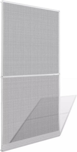 vidaXL - Hordeur - met - scharnieren - 100x215 - cm - wit