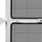 vidaXL - Hordeur - met - scharnieren - 100x215 - cm - wit
