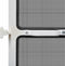 vidaXL - Hordeur - met - scharnieren - 100x215 - cm - wit
