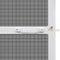 vidaXL - Hordeur - met - scharnieren - 100x215 - cm - wit