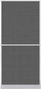 vidaXL - Hordeur - met - scharnieren - 100x215 - cm - wit