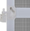 vidaXL - Hordeur - met - scharnieren - 100x215 - cm - wit
