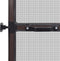 vidaXL - Hordeur - met - scharnieren - bruin - 120 - x - 240 - cm