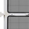 vidaXL - Hordeur - met - scharnieren - bruin - 120 - x - 240 - cm