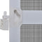 vidaXL - Hordeur - met - scharnieren - bruin - 120 - x - 240 - cm