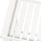 vidaXL - Houtblokhouder - 108x52x106 - cm - massief - grenenhout - wit