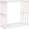 vidaXL - Houtblokhouder - 108x52x74 - cm - massief - grenenhout