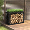 vidaXL - Houtblokhouder - 108x52x74 - cm - massief - grenenhout
