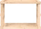 vidaXL - Houtblokhouder - 108x52x74 - cm - massief - grenenhout