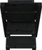 vidaXL - Houtblokhouder - 47x39,5x48 - cm - massief - grenenhout - zwart