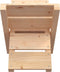 vidaXL - Houtblokhouder - 47x39,5x48 - cm - massief - grenenhout