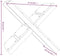 vidaXL - Houtblokhouder - 47x39,5x48 - cm - massief - grenenhout