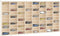 vidaXL - Houten - verzamelvitrine - met - 80 - vakken - 80x4,5x40,5 - cm