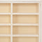 vidaXL - Houten - verzamelvitrine - met - 80 - vakken - 80x4,5x40,5 - cm