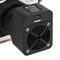 vidaXL - Houtkachel - met - USB-ventilator - 35,5x26x28 - cm - roestvrijstaal