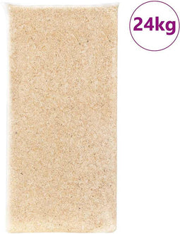 vidaXL - Houtkrullen - voor - strooisel - voor - dieren - naaldhout - 24 - kg