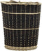 vidaXL - Houtmand - met - draagriemen - 44,5x37x50 - cm - natuurlijk - wilgenhout