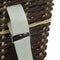 vidaXL - Houtmand - met - draagriemen - 44,5x37x50 - cm - natuurlijk - wilgenhout