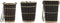 vidaXL - Houtmand - met - draagriemen - 50x44x58 - cm - natuurlijk - wilgenhout