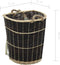vidaXL - Houtmand - met - draagriemen - 57x51x69 - cm - natuurlijk - wilgenhout