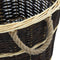vidaXL - Houtmand - met - draagriemen - 57x51x69 - cm - natuurlijk - wilgenhout