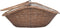 vidaXL - Houtmand - met - handvat - 60x44x55 - cm - natuurlijk - wilgenhout