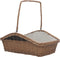 vidaXL - Houtmand - met - handvat - 61,5x46,5x58 - cm - wilgenhout - bruin