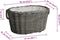 vidaXL - Houtmand - met - handvatten - 60x40x28 - cm - wilgenhout - grijs