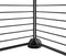 vidaXL - Huisdierenkooi - met - 8 - panelen - 35x35 - cm - staal - zwart