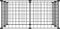 vidaXL - Huisdierenkooi - met - 8 - panelen - 35x35 - cm - staal - zwart