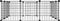 vidaXL - Huisdierenkooi - met - deur - 12 - panelen - 35x35 - cm - staal - zwart
