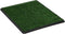 vidaXL - Huisdierentoilet - met - bak - en - kunstgras - 64x51x3 - cm - groen