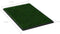 vidaXL - Huisdierentoiletten - 2 - st - met - bak - en - kunstgras - 76x51x3 - cm - groen