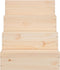 vidaXL - Huisdierentrap - 40x49x47 - cm - massief - grenenhout