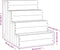 vidaXL - Huisdierentrap - 40x49x47 - cm - massief - grenenhout