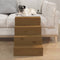 vidaXL - Huisdierentrap - 40x49x47 - cm - massief - grenenhout - honingbruin