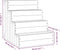 vidaXL - Huisdierentrap - 40x49x47 - cm - massief - grenenhout - honingbruin