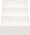 vidaXL - Huisdierentrap - 40x49x47 - cm - massief - grenenhout - wit