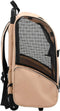 vidaXL - Huisdierentrolley - inklapbaar - beige