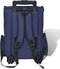 vidaXL - Huisdierentrolley - inklapbaar - blauw