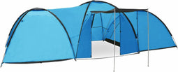 vidaXL - Iglotent - 8-persoons - 650x240x190 - cm - blauw
