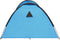 vidaXL - Iglotent - 8-persoons - 650x240x190 - cm - blauw