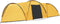 vidaXL - Iglotent - 8-persoons - 650x240x190 - cm - geel