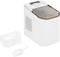 vidaXL IJsblokjesmachine 1.4 L 15 kg/24 u zwart