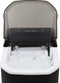 vidaXL IJsblokjesmachine 1.4 L 15 kg/24 u zwart