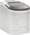 vidaXL IJsblokjesmachine 2.4 L 15 kg/24 u zilver
